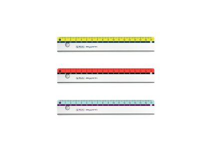Pravítko Herlitz my.pen 17cm plastové mix farieb