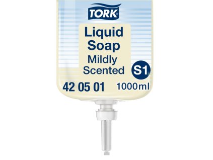 Tekuté mydlo TORK jemné 1 l svetložlté S1