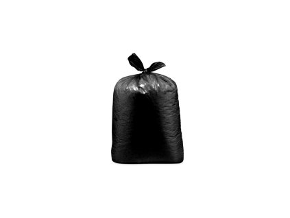 Vrece na odpadky (LDPE) ECONOMY extra light čierne 70 x 110 cm, 23 mic, 120L (25 ks)