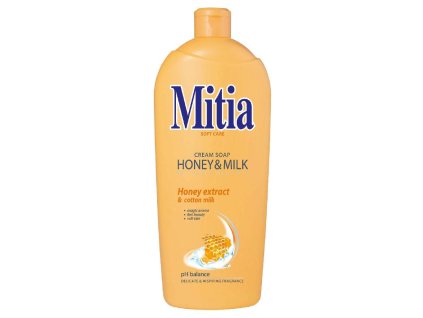 Mitia tekuté mydlo 1 l - Med&Mlieko