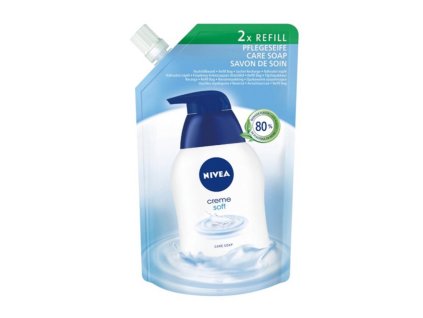Nivea tekuté mydlo (NÁHRADNÁ NÁPLŇ) 500 ml Creme Soft