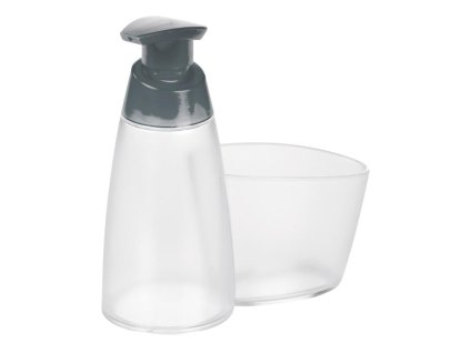 Dávkovač saponátu CLEAN KIT 350ml s oddelenim pre hubku