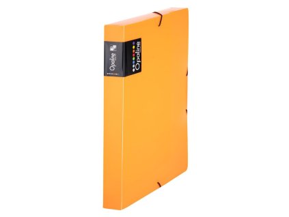 Plastový box s gumičkou Karton PP Opaline oranžový