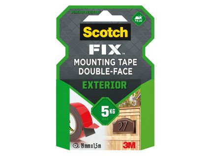 Montážna páska Scotch do exteriéru, 19 mm x 1,5 m