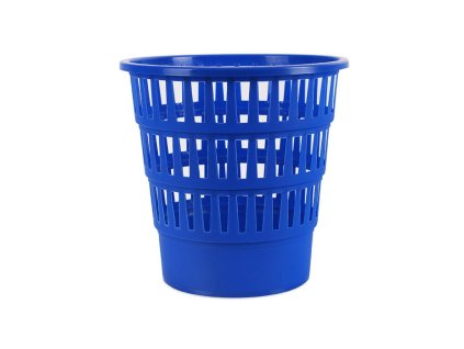Kôš Office Products plastový rebrovaný 16 ℓ modrý