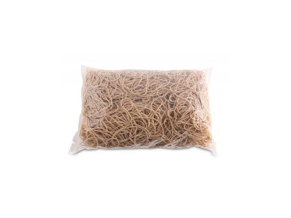 Gumičky Office Products 70mm 1kg prírodná farba