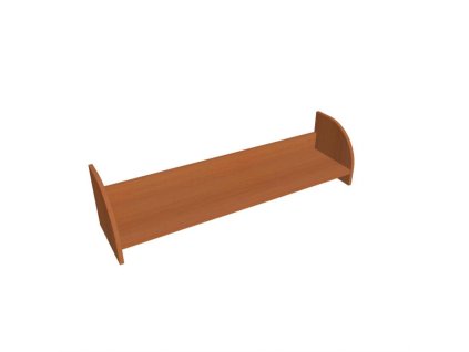 Závesná polica na stenu Hobis, 120 cm, čerešňa