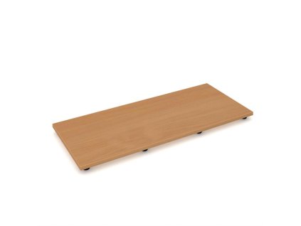 Vyrovnávacie dno pre 3 kartotéky OP, 124,8x64 cm, buk