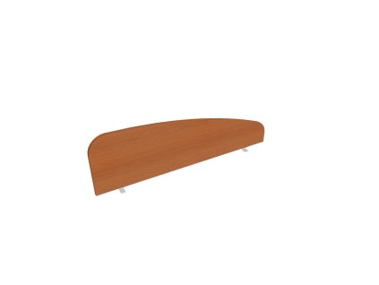 Paraván Hobis na hranu stola, oblý, 140 cm, čerešňa