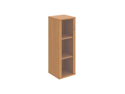 Policová skriňa Strong L, 40x115,2x40 cm, buk/buk