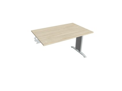 Rokovací stôl Flex, 120x75,5x80 cm, agát/kov