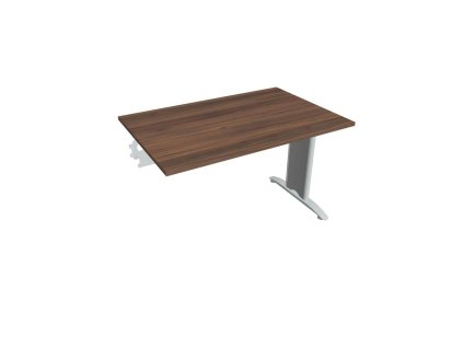 Rokovací stôl Flex, 120x75,5x80 cm, orech/kov