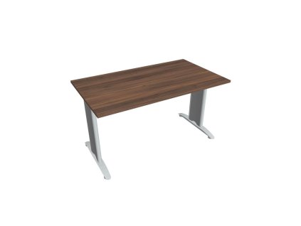 Rokovací stôl Flex, 140x75,5x80 cm, orech/kov