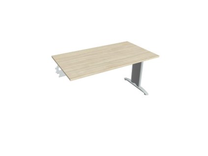 Rokovací stôl Flex, 140x75,5x80 cm, agát/kov