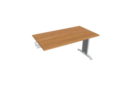 Rokovací stôl Flex, 140x75,5x80 cm, jelša/kov