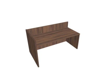 Recepčný pult ASSIST 180 ľavý, 187 x 80 (100) x 74 (100) cm, orech