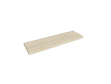 Polica na recepčný pult ASSIST lamino, 100 x 30 cm, agát