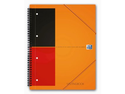 Blok Oxford International Meetingbook A4+, linajkový