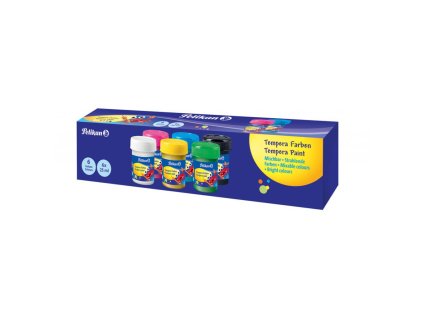 Temperové farby Pelikan 25ml 6 farieb