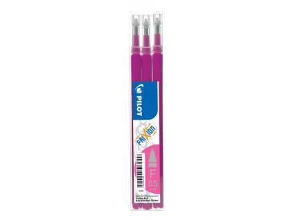 Náhradná náplň do gumovacieho rollera PILOT Frixion 0,7mm ružová 3ks