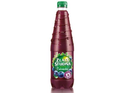 Sirup ZLATÁ STUDŇA s príchuťou čučoriedka 0,7 ℓ