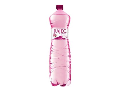 Pramenitá voda Rajec ochutená - malina jemne sýtená 6 x 1,5 ℓ