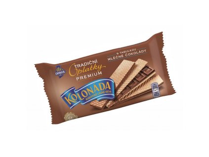 Oblátky Kolonáda Premium - mliečna čokoláda 92 g