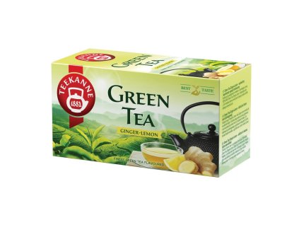 Čaj TEEKANNE zelený Ginger & Lemon HB 35 g