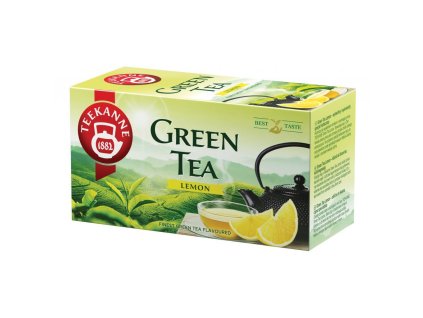 Čaj TEEKANNE zelený Citrón HB 20 x 1,75 g