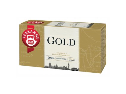 Čaj TEEKANNE čierny Gold HB 20 x 2 g