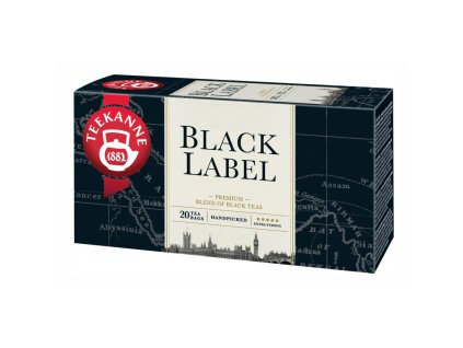Čaj TEEKANNE čierny Black label HB 20 x 2 g