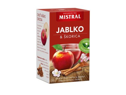 Čaj MISTRAL ovocný Jablko a škorica HB 50 g