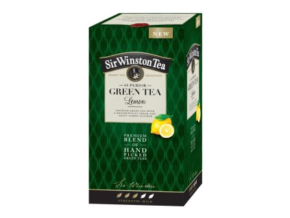 Čaj SIR WINSTON Green Tea Lemon HB 35 g