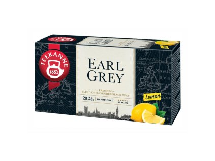 Čaj TEEKANNE čierny Earl Grey Lemon s vitaminom C HB 33 g