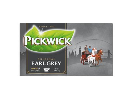 Čaj PICKWICK čierny Earl Grey 20x1,75g(35g) / 20x2g(40g)