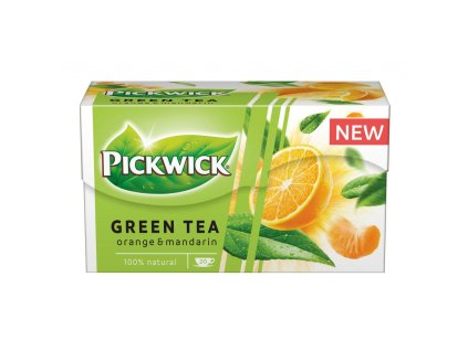 Čaj PICKWICK zelený pomaranč s mandarínkou HB 20 x 1,5 g
