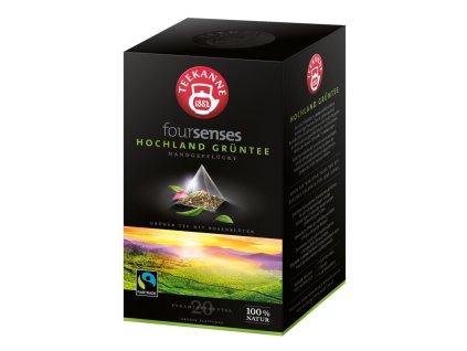 Čaj TEEKANNE FOURSENSES Hochland Grüntee Fairtrade 40 g