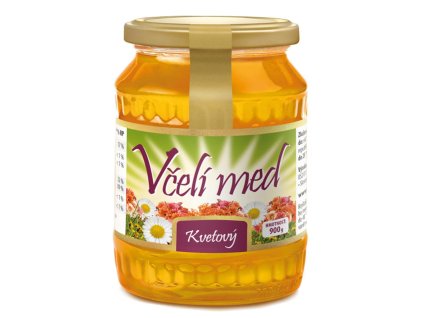 Med včelí MEDAS kvetový 900 g.