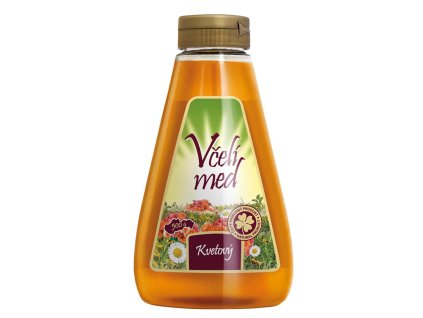 Med včelí MEDAS kvetový s dávkovačom 500 g.
