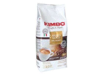 Káva KIMBO Aroma Gold, zrnková 1 kg