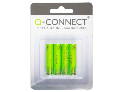Batéria Q-CONNECT AAA mikrotužkové 4ks