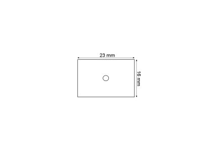 Etikety 16x23 pre1623 cenovka biela