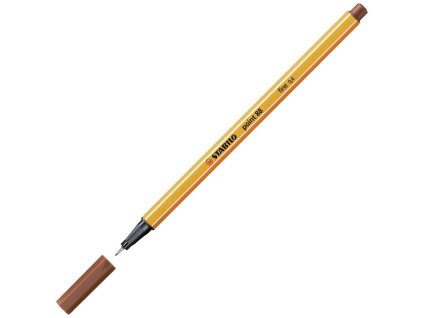 Liner STABILO Point 88 červená hlina