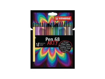 Sada popisovačov STABILO Pen 68/18S `ARTY`