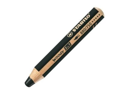 Farbička STABILO woody 3 in1 čierna