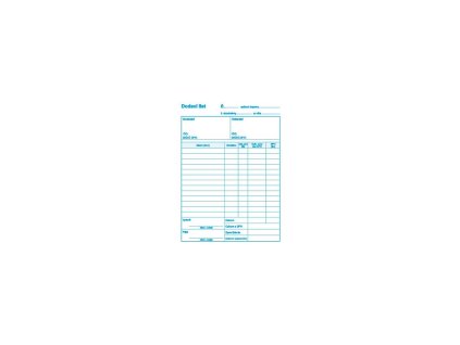 Dodací list s DPH, samoprepis, A4, 100 listov