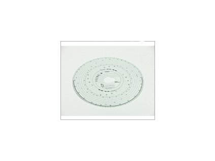 Tachografické kotúče Kienzle 125-24 4KA, 100 ks