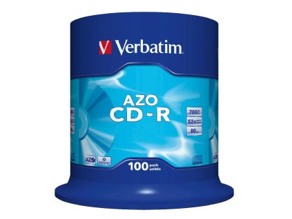 Verbatim CD-R 700 MB cake 100 ks