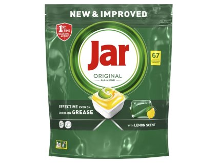 JAR tablety do umývačky riadu Original (67 ks) Yellow