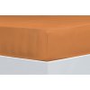 J55FD Fein Jersey Spannbetttuch Ecke Naht 180 orange